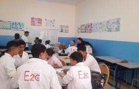 Série de cours linguistiques encadrée par les stagiaires de l’Institut Méditerranéen de Formation en France