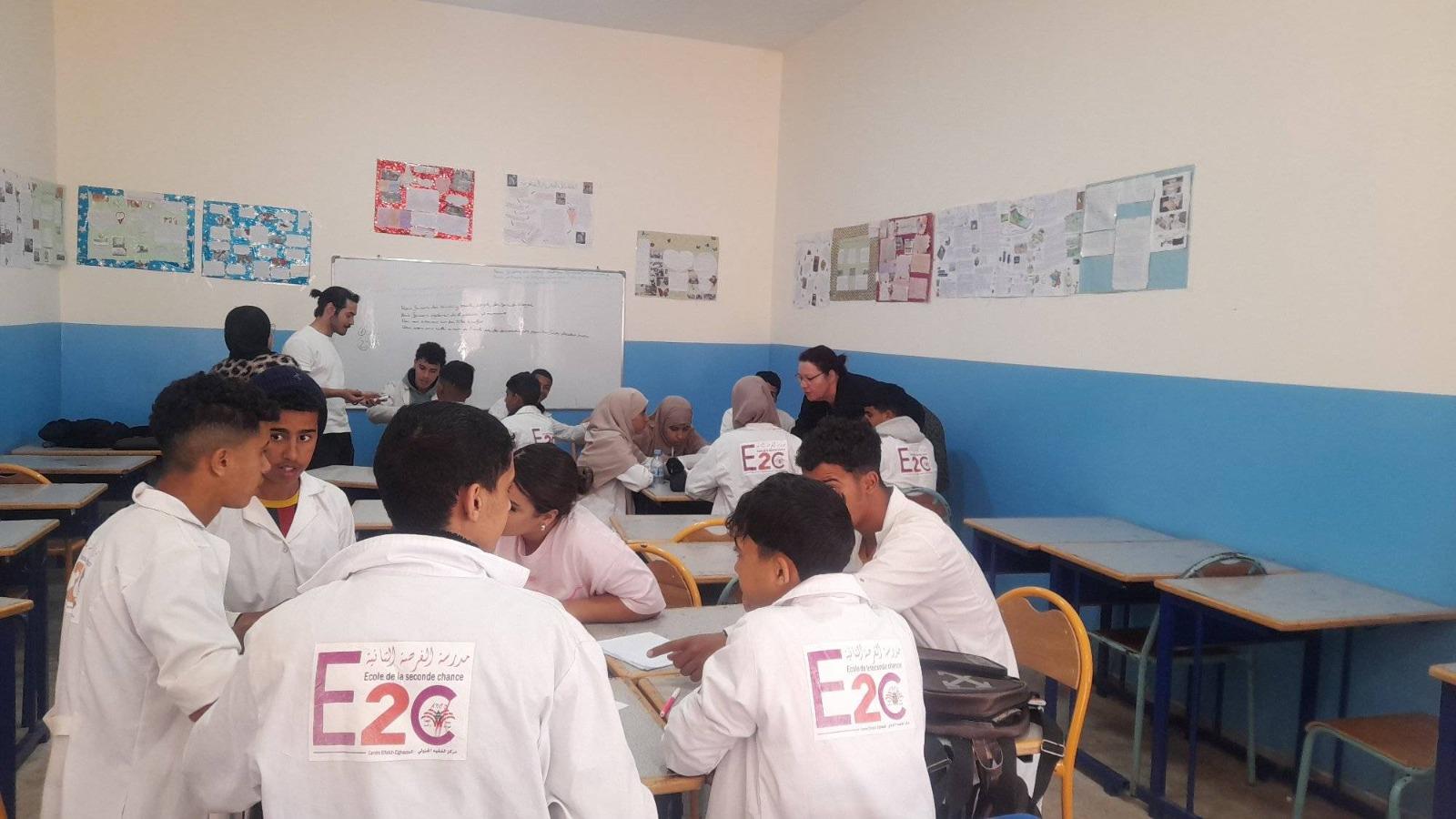 سلسلة دروس لغوية بإشراف متدربي المعهد المتوسطي للتكوين بفرنسا